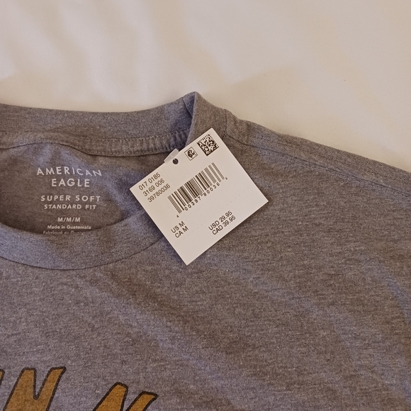 American Eagle Men's Super Soft Peace in Nature Graphic T-shirt Size Medium - Picture 4 of 8